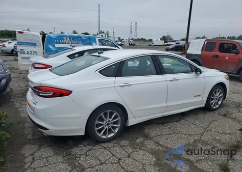2017 Ford Fusion Se Hybrid from USA, damaged, VIN 3FA6P0LU5HR409715